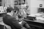 Free Picture of Gerald Ford Talking With Aide John Mashek