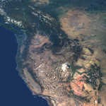 Free Picture of Western United States and Southwestern Canada