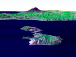 Free Picture of Mt Etna, Italy and the Aeolian Islands
