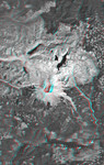 Free Picture of Mount St Helens Anaglyph
