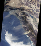 Free Picture of Dusty Skies over Southern California
