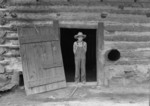 Free Picture of Boy in Tobacco Barn