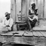 Free Picture of African American Sharecropper