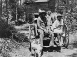 Free Picture of Sharecropper and Children