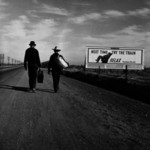 Free Picture of Men Walking Towards Los Angeles