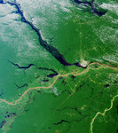 Free Picture of Rio Solimoes and the Rio Negro