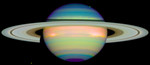 Free Picture of An Infrared View of Saturn
