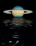 Free Picture of An Infrared View of Saturn