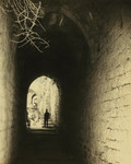 Free Picture of People Looking Through Archway