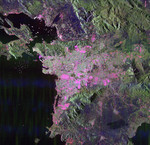 Free Picture of Athens From Space