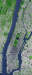 Free Picture of Manhattan From Space