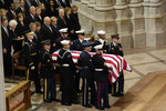 Free Picture of Carrying Gerald Ford Casket