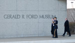 Free Picture of Betty Ford Escorted by Guy C. Swan II