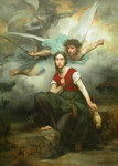 Free Picture of Joan of Arch With Archangel