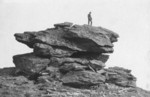 Free Picture of Man on Anvil Rock