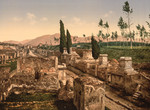 Free Picture of Street of the Tombs in Pompeii
