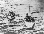 Free Picture of Survivors in Titanic Life Boats
