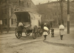 Free Picture of Girls Working on Ice Wagon