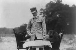 Free Picture of Chimps Eating at a Table