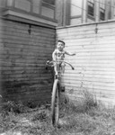 Free Picture of Baby on a Unicycle