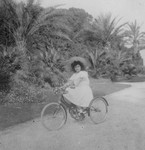 Free Picture of Princess Jolanda on a Bike