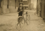 Free Picture of Bicycle Messenger Boy