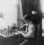 Free Picture of Boy Working With Telegraph