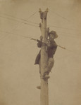 Free Picture of Repairing a Telegraph Line