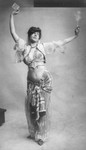 Free Picture of Belly Dancer Holding Cigarettes