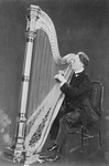 Free Picture of Albert Salvi with Harp