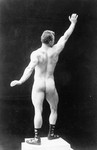 Free Picture of Eugen Sandow, Rear View