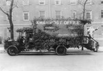 Free Picture of XMas Post Office Vehicle