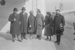 Free Picture of Einstein With A Group of People