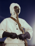 Free Picture of Sailor Wearing Gas Mask