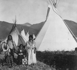 Free Picture of Chief Charlot With Family