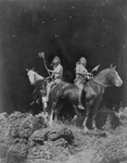 Free Picture of Nez Perce Men on Horseback