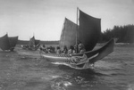 Free Picture of Kwakiutl Indian Canoes