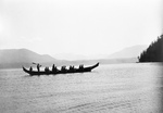Free Picture of Kwakiutl Indians in Canoe