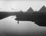 Free Picture of Nile Overflow Near The Pyramids of Giza