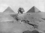 Free Picture of The Great Sphinx and the Egyptian Pyramids