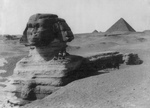 Free Picture of The Great Sphinx, Partially Excavated