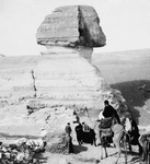 Free Picture of Profile of the Great Sphinx at Giza