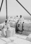 Free Picture of Four Men on the Summit of the Great Pyramid