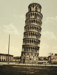 Free Picture of Tower of Pisa in the Field of Miracles