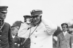 Free Picture of Admiral Goodrich Receiving Wireless Phone