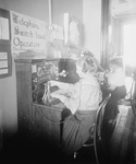 Free Picture of Blind Girls Operating Switchboards