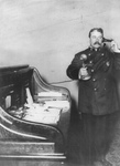Free Picture of Inspector McCafferty Using Telephone