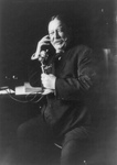 Free Picture of William Howard Taft on Telephone