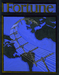 Free Picture of Telephone Lines and Globe on Cover of Fortune Magazine