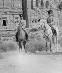 Free Picture of Turkish Soldiers on Horseback at Petra